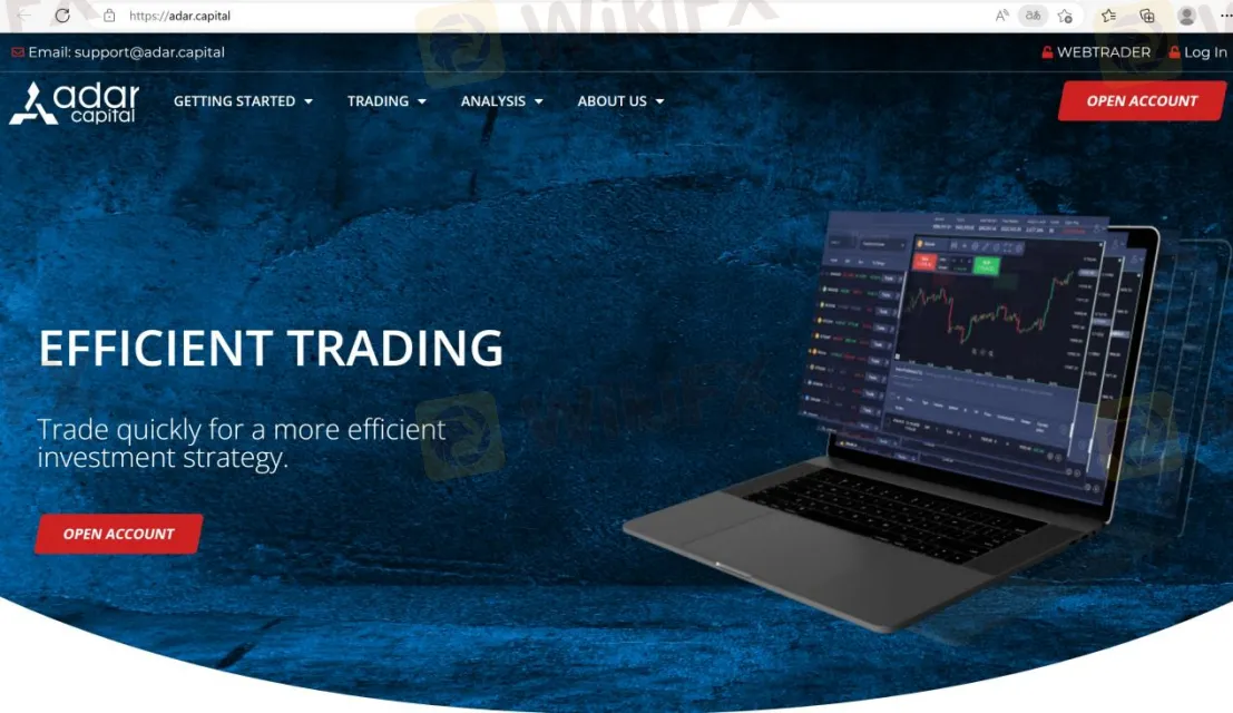 home page