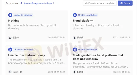users' exposure