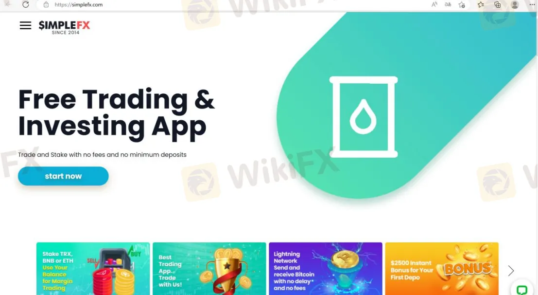home page