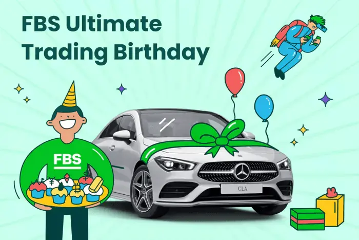 Join FBS Ultimate Trading Birthday to Win Mercedes-Benz CLA-Class