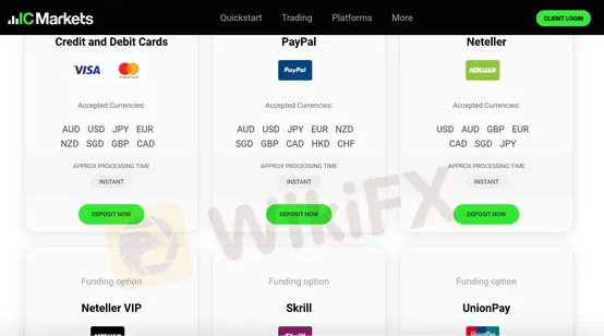 deposit and withdrawal deposit and withdrawal