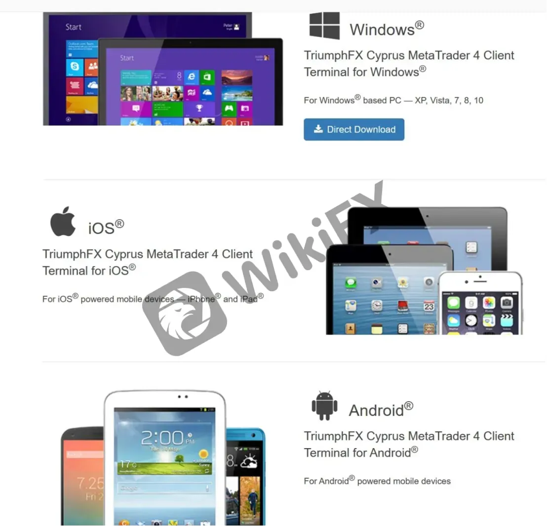 MT4 devices