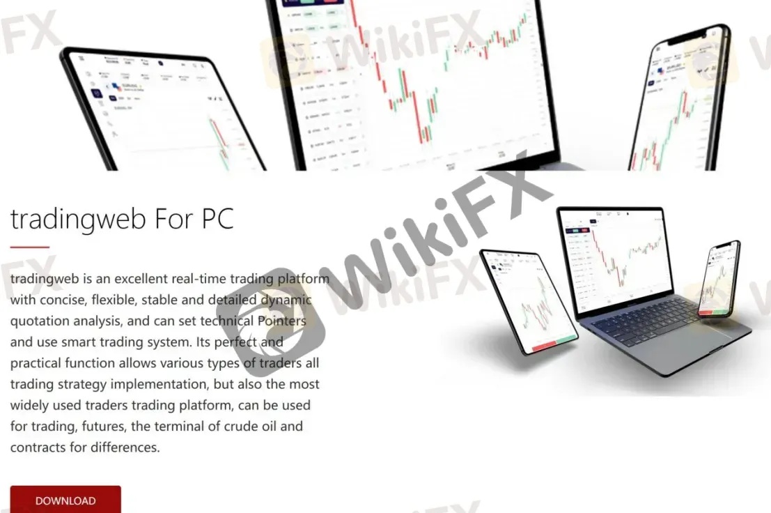 TradingWeb for PC