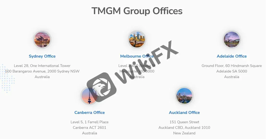 TMGM Group Offices