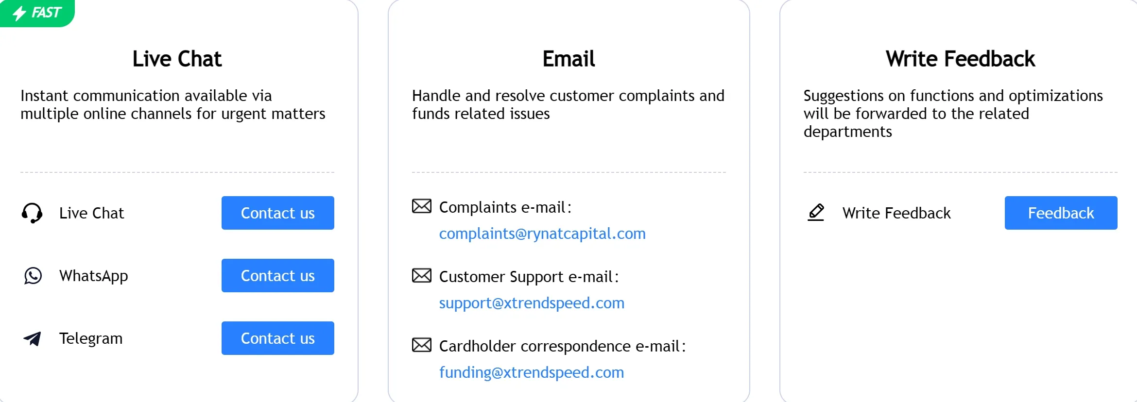 Customer Service