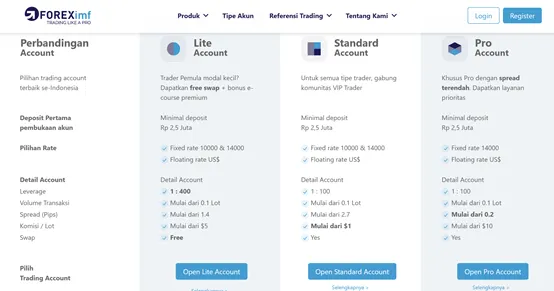 account types