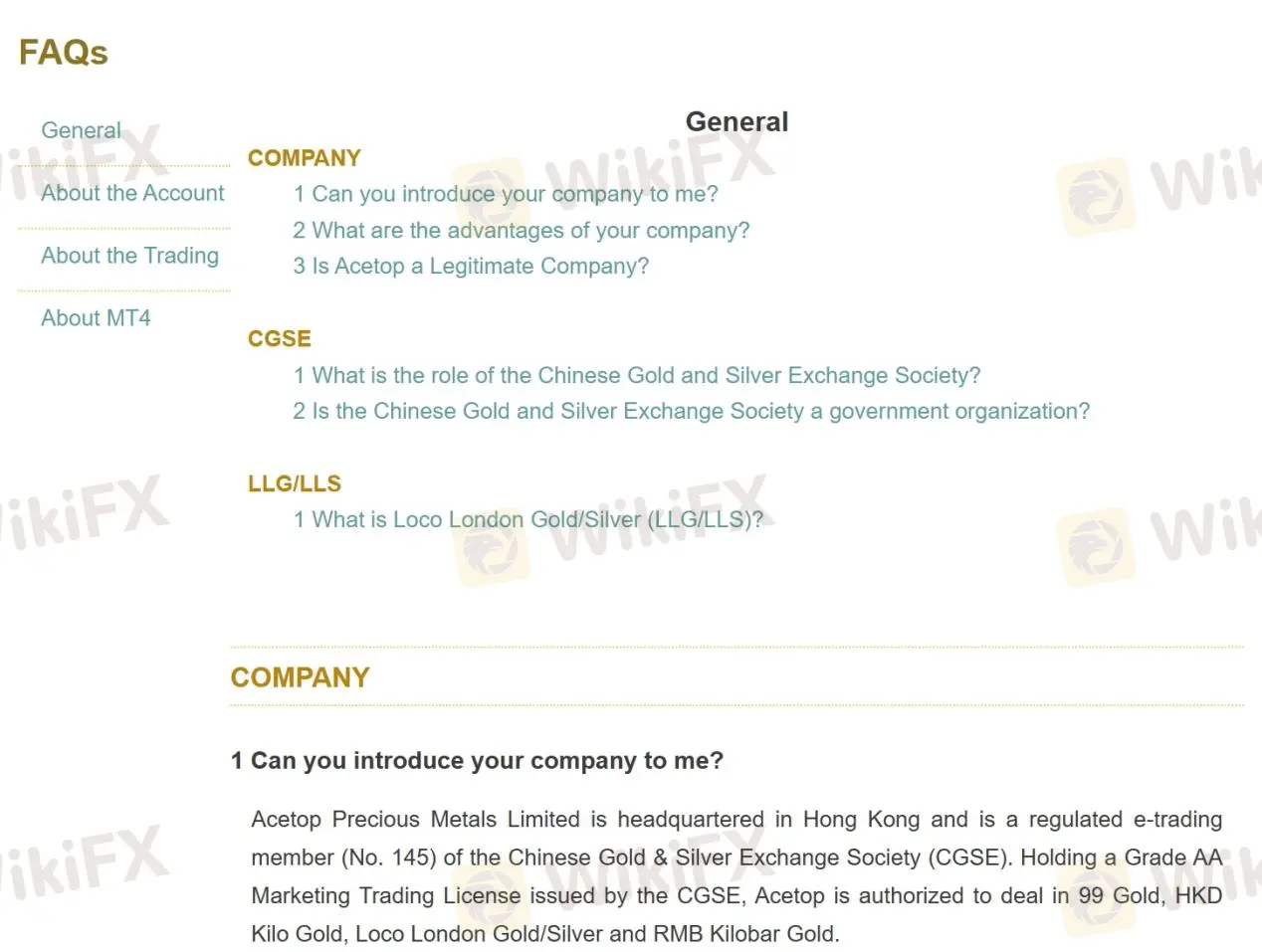 FAQ