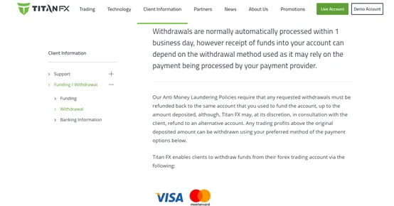 deposit and withdrawal deposit and withdrawal