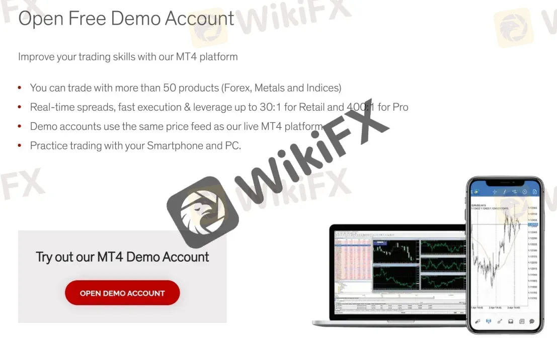 demo account