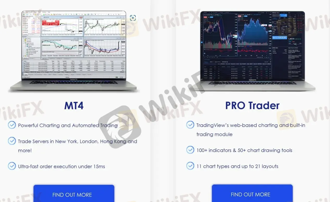 MT4 vs Pro Trader MT4 vs Pro Trader