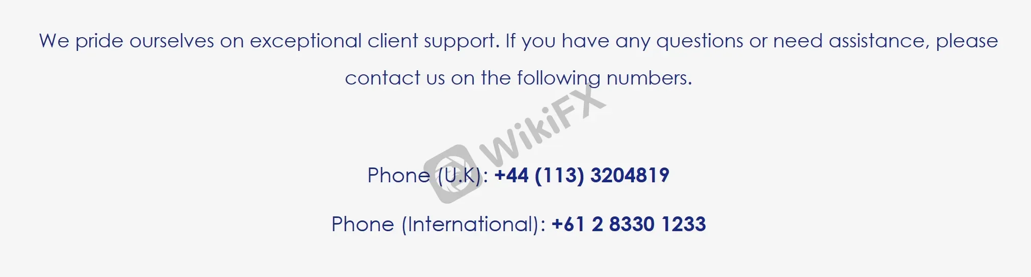 Customer Service
