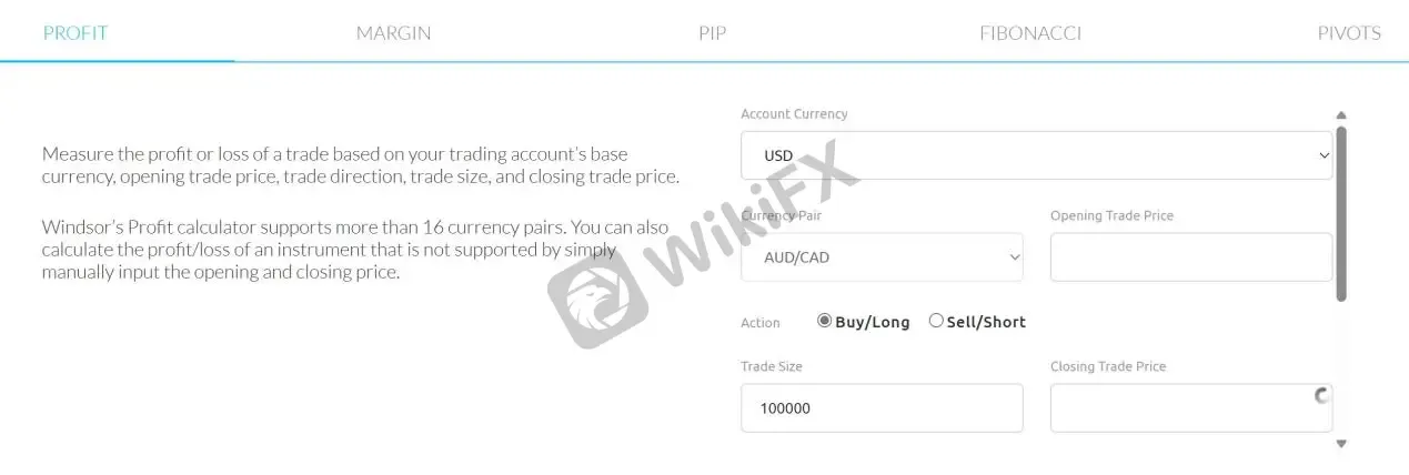 Trading Calculators