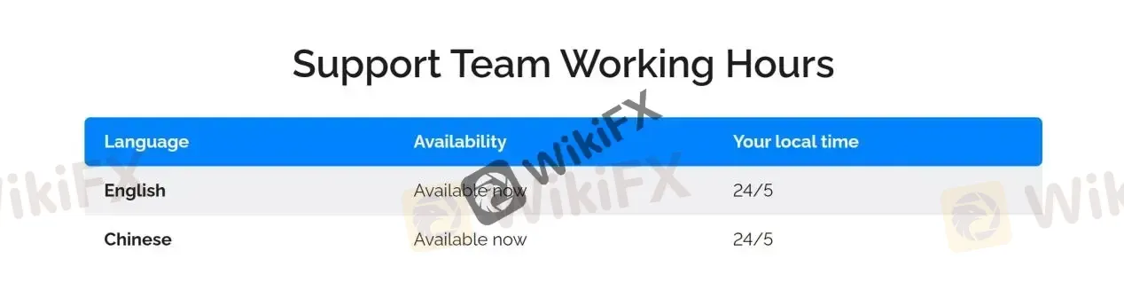 working hours