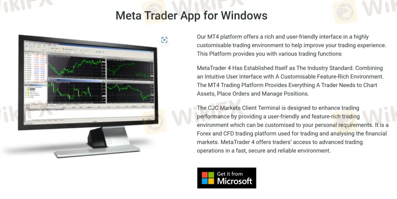 MT4 for Windows MT4 for Windows