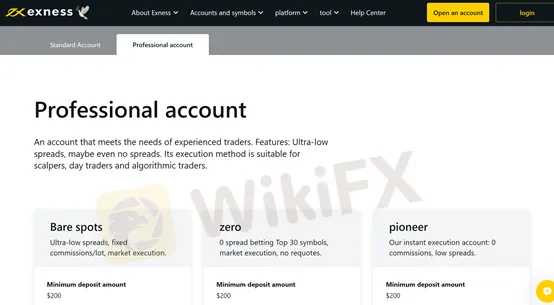 account types account types