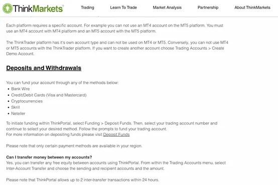 deposit and withdrawal deposit and withdrawal
