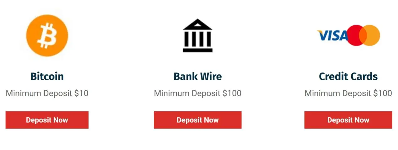 Deposits & Withdrawals