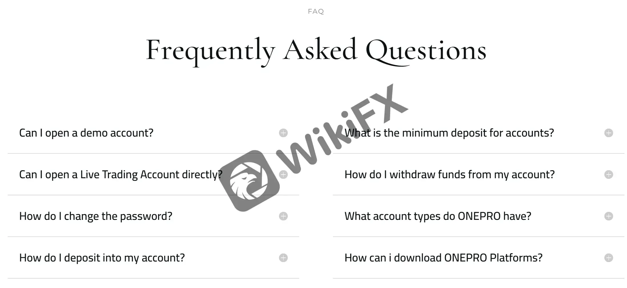 FAQ FAQ