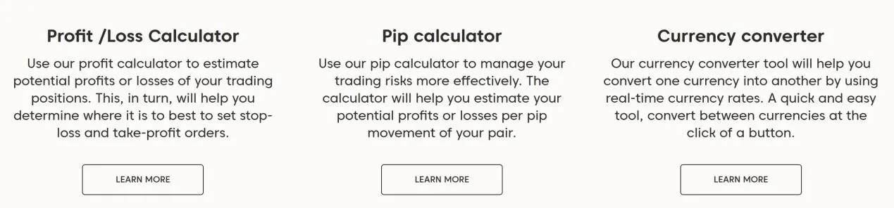 Trading Calculators Trading Calculators