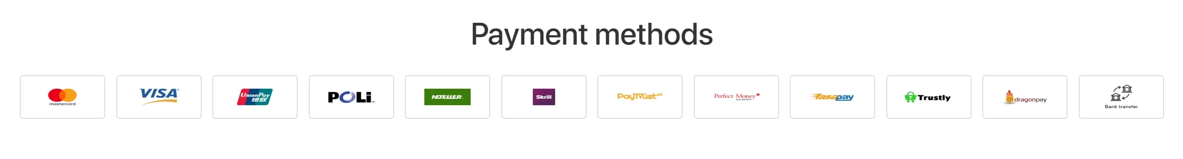 Payment Options Payment Options