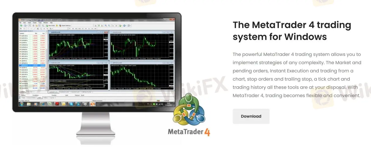 MT4 for Windows MT4 for Windows