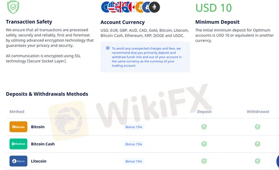 deposit and withdrawal deposit and withdrawal