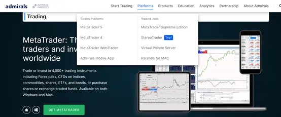 Trading platform(s) Trading platform(s)