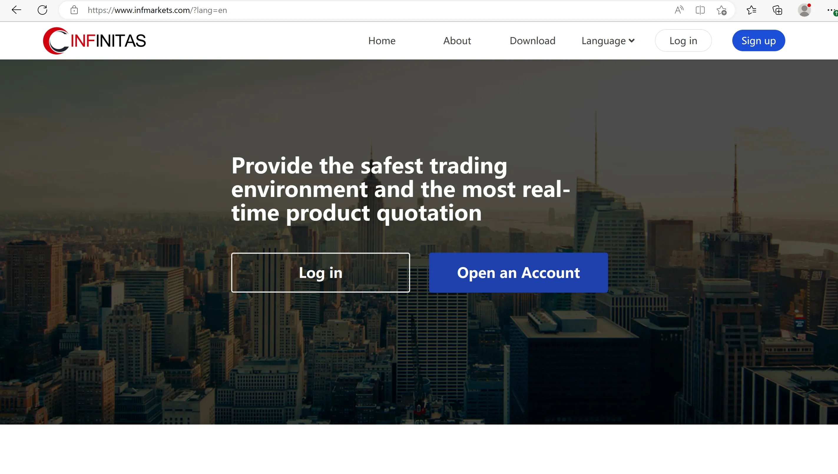 INF's home page