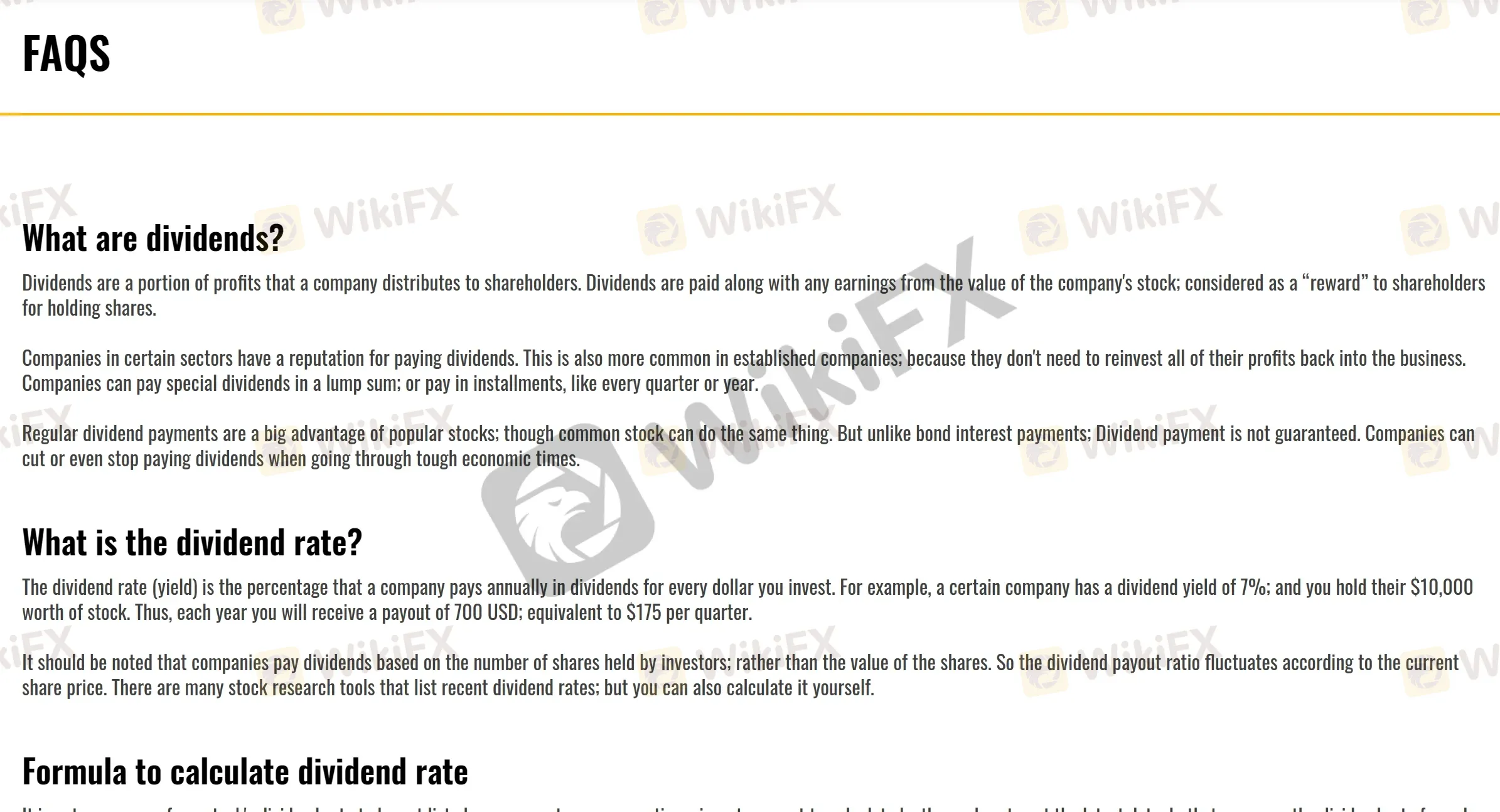 FAQs