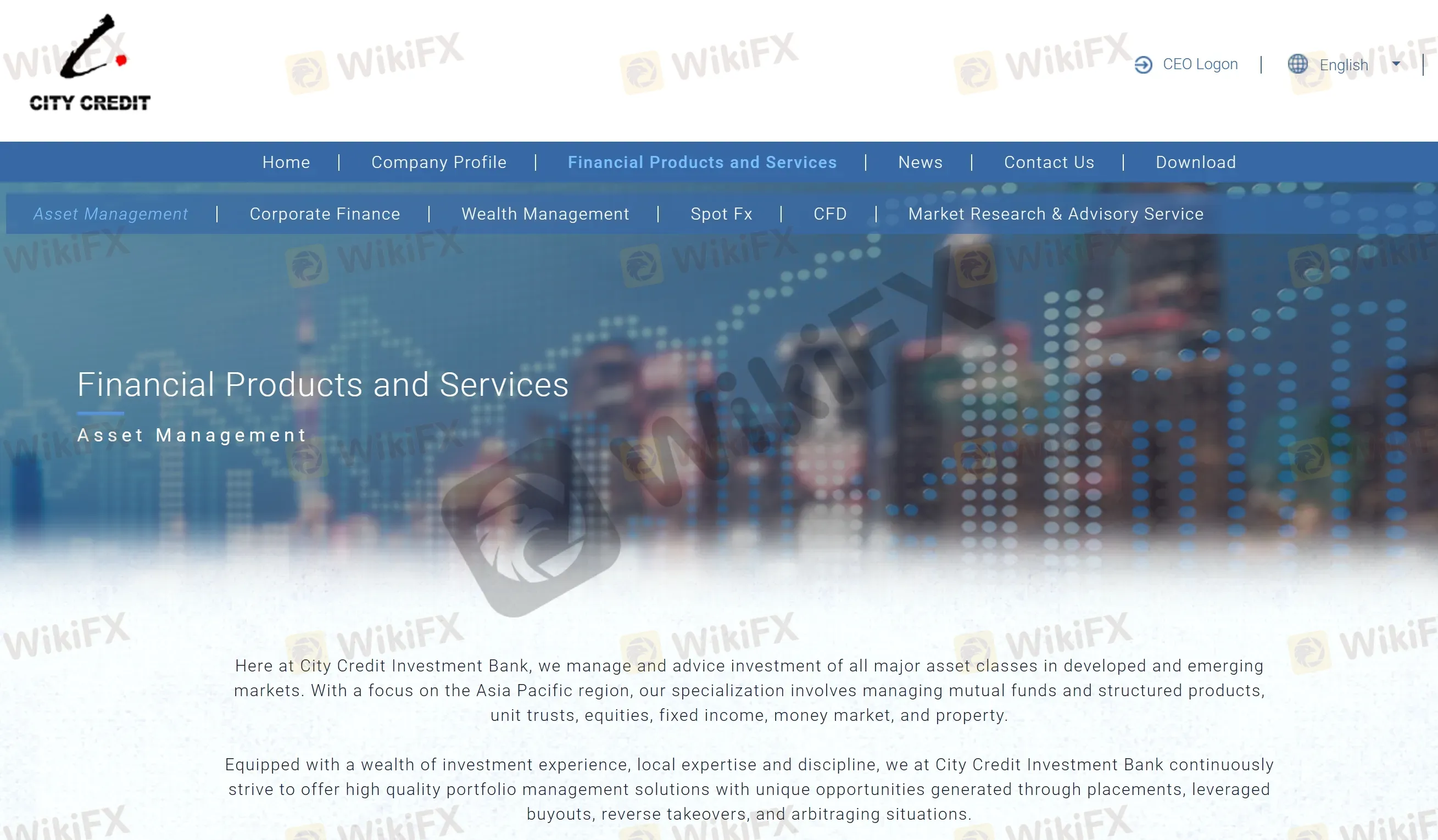 Financial Products & Services