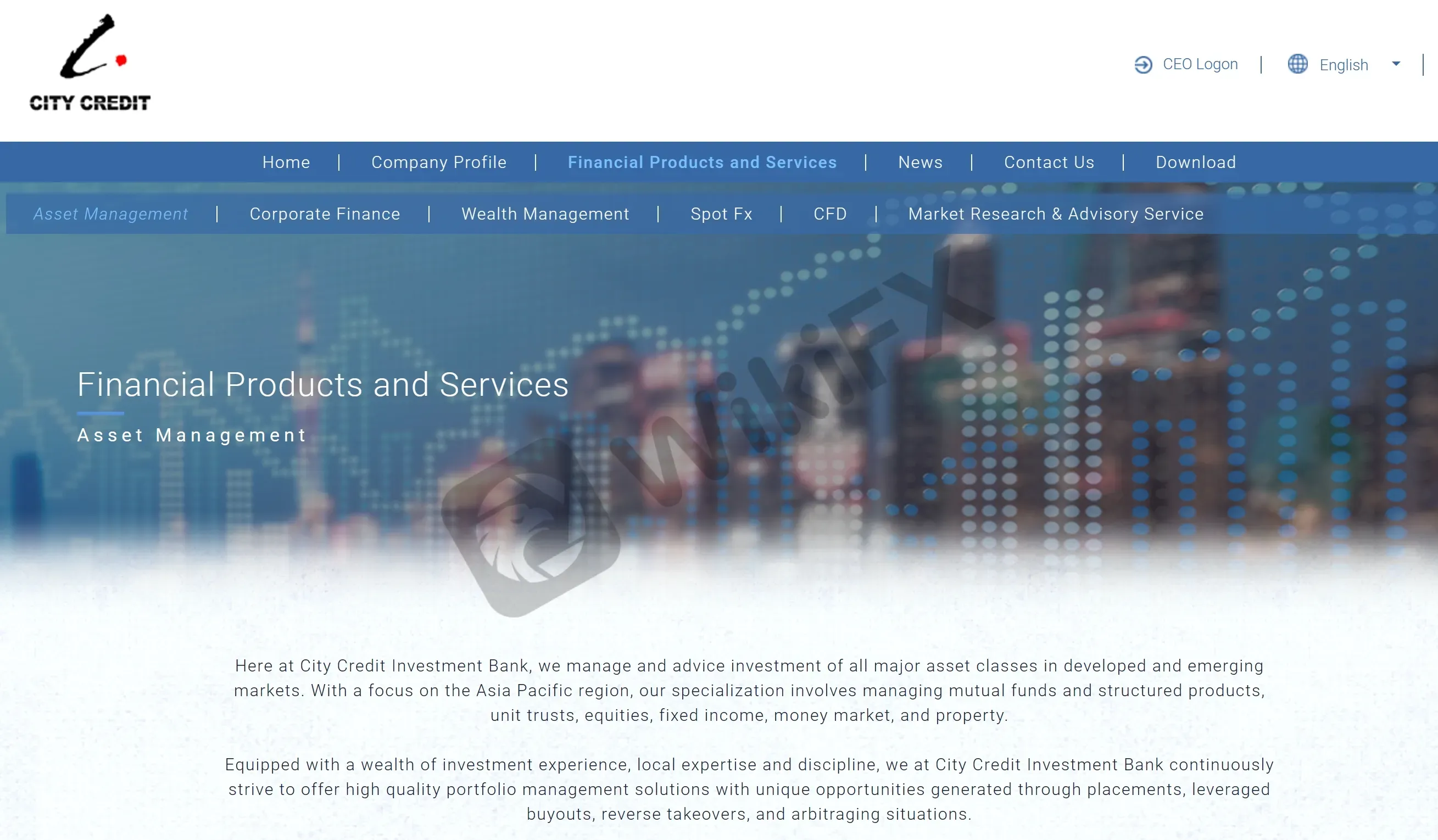 Financial Products & Services Financial Products & Services