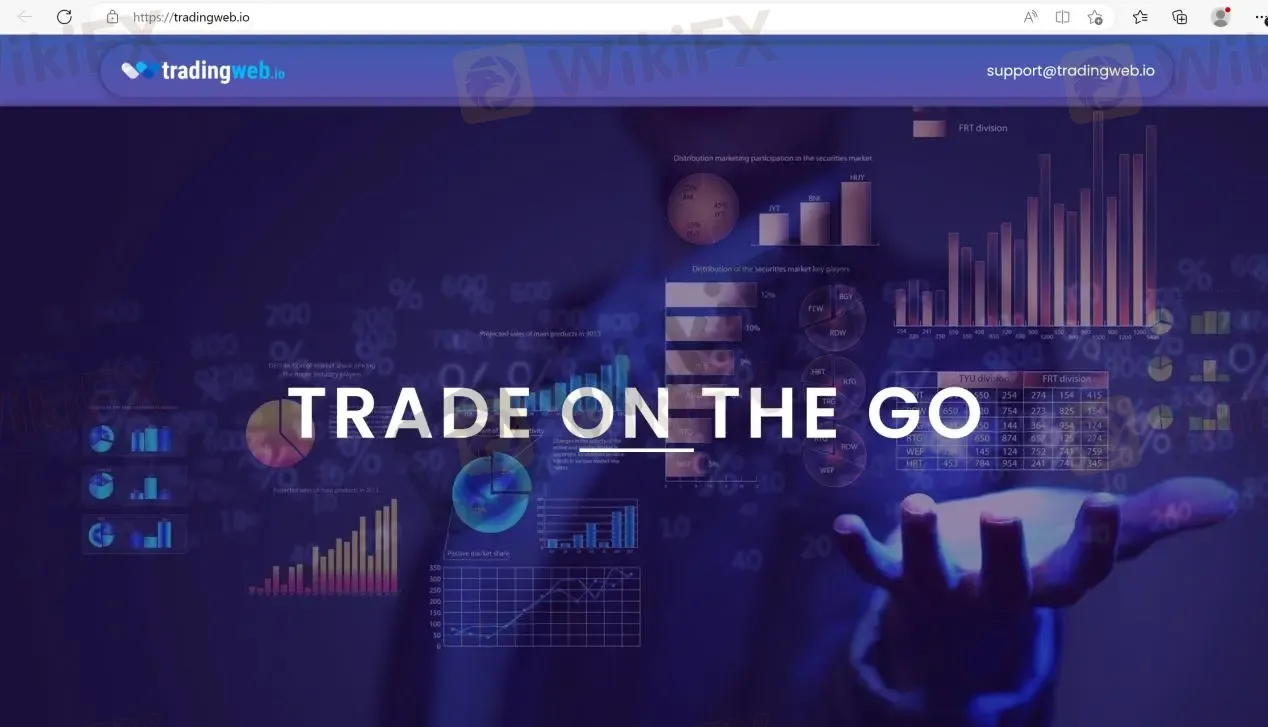 Tradingweb's home page