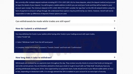 How to submit a withdrawal? How to submit a withdrawal?