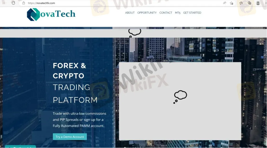 home page