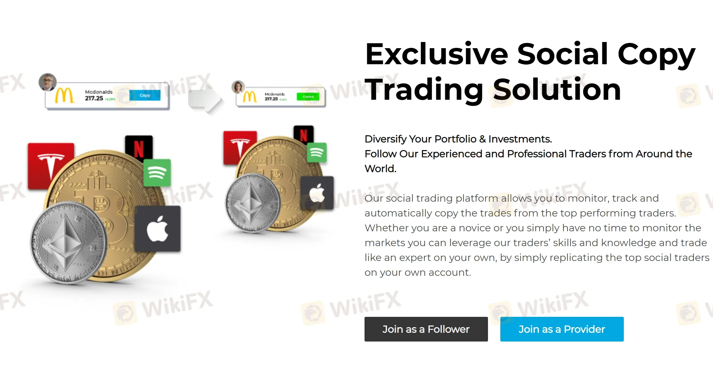 social copy trading