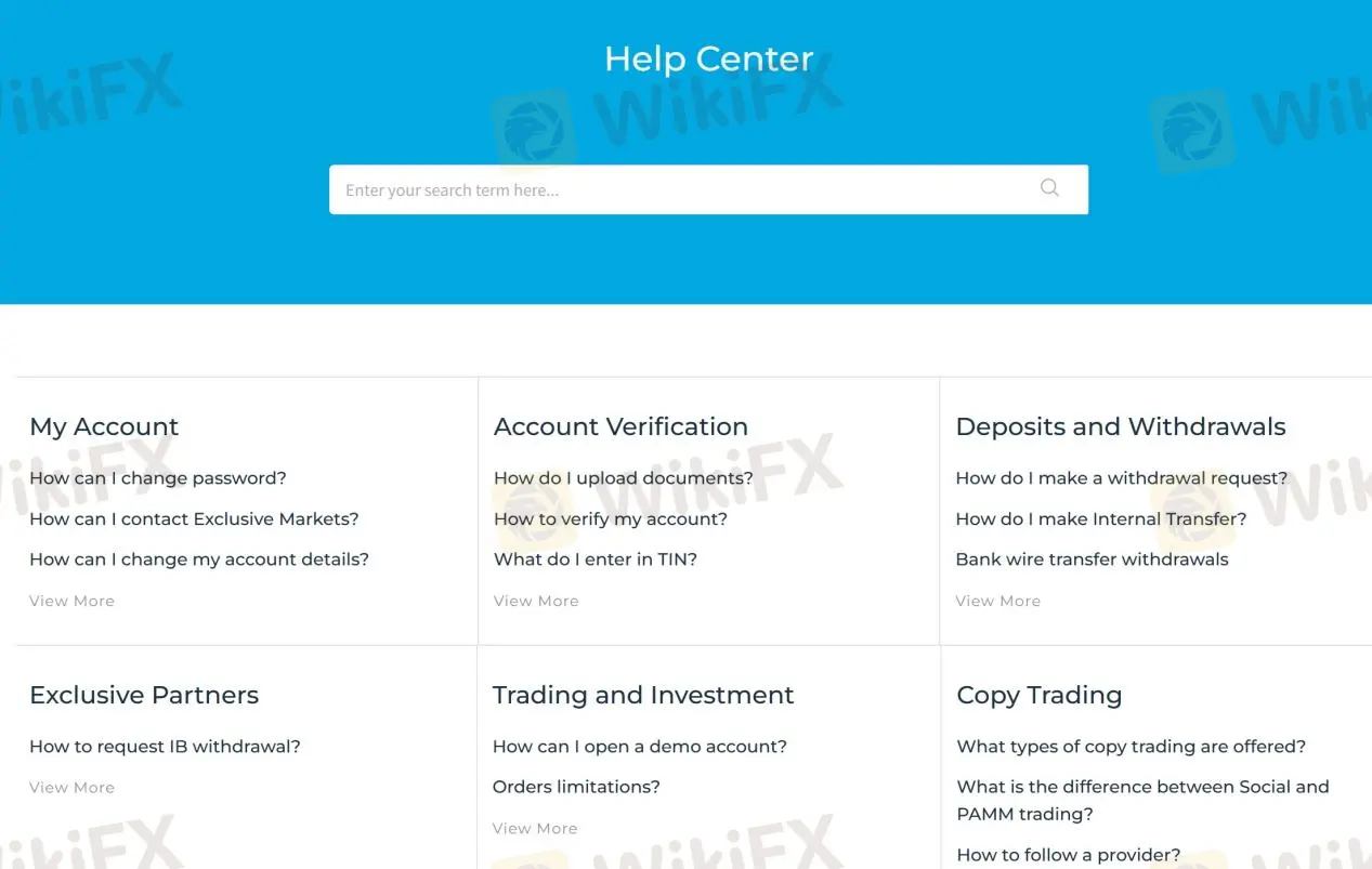 Help Center
