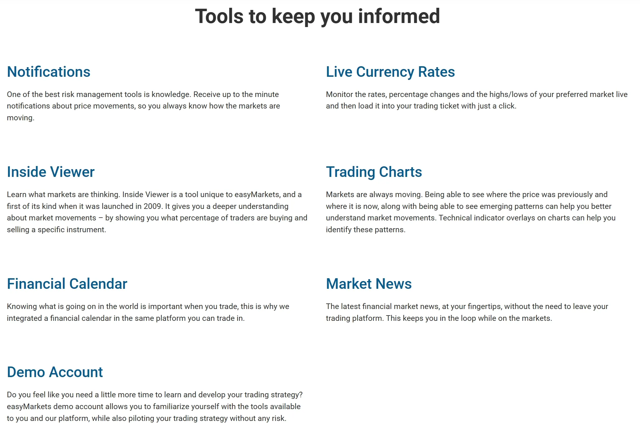 Trading Tools Trading Tools