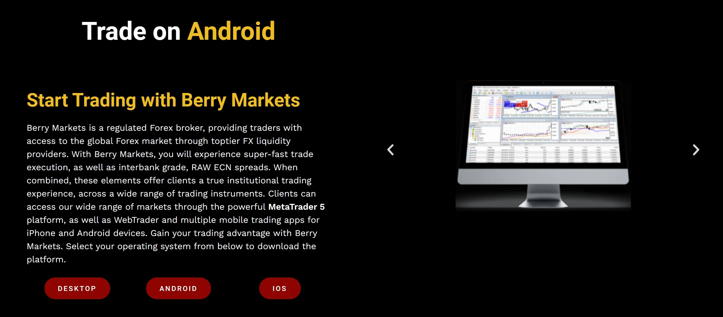 Trading Platforms