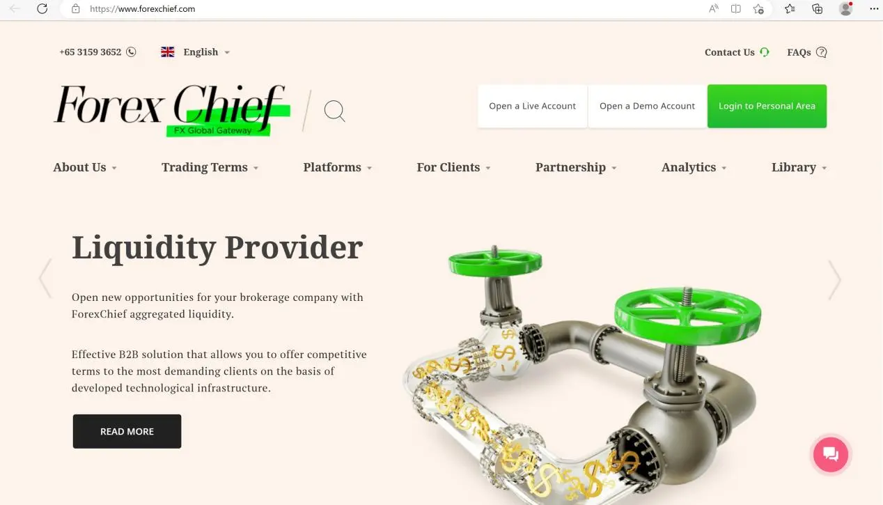 ForexChief's home page ForexChief's home page