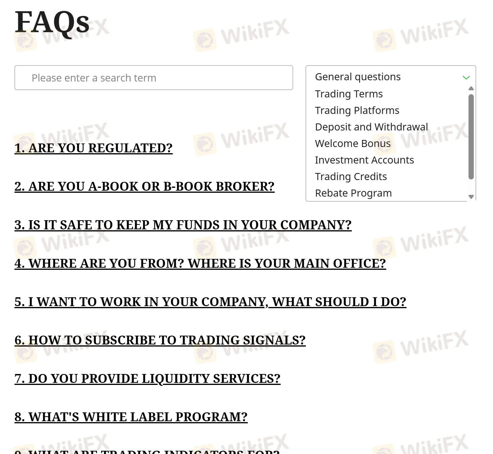 FAQs