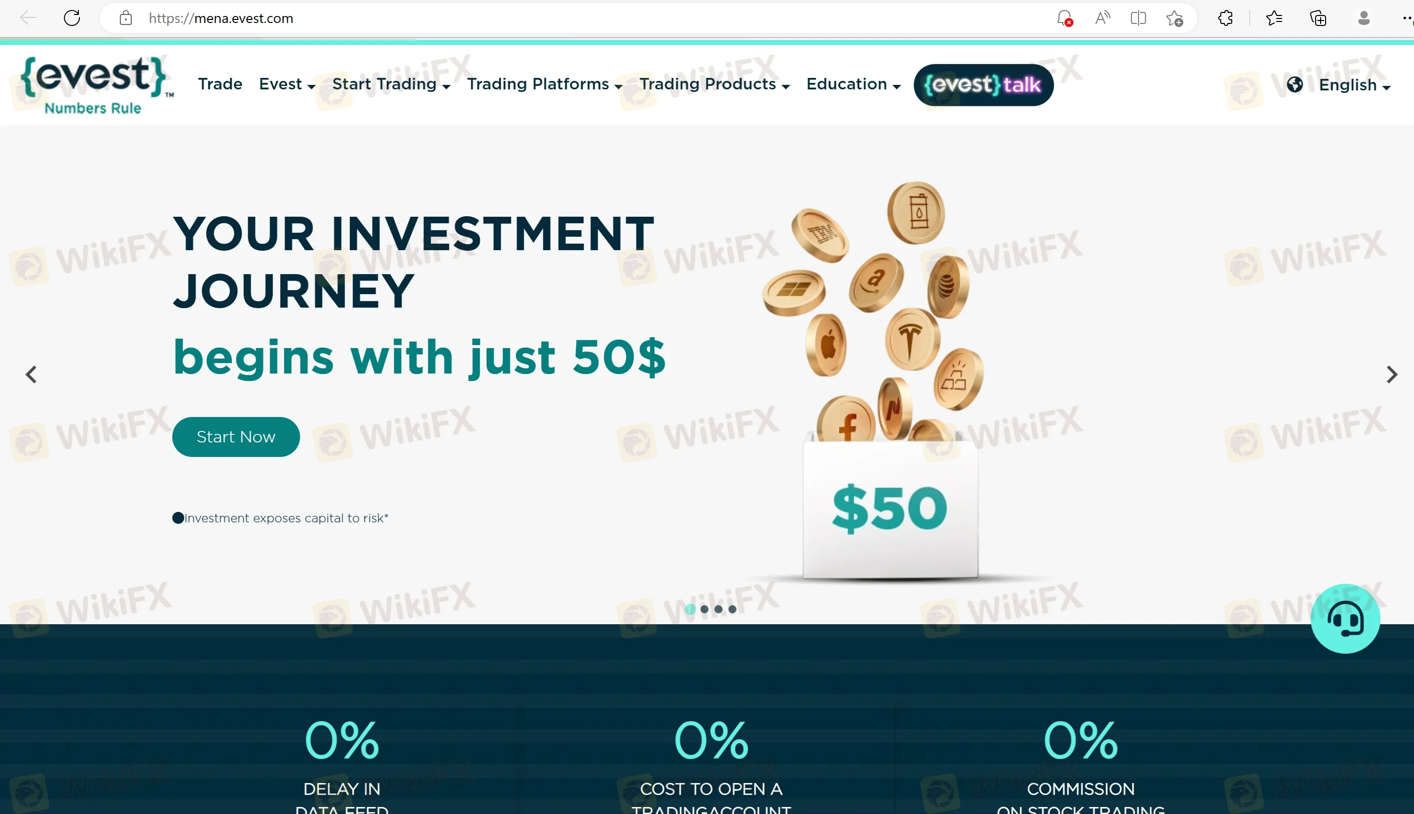 Evest's home page