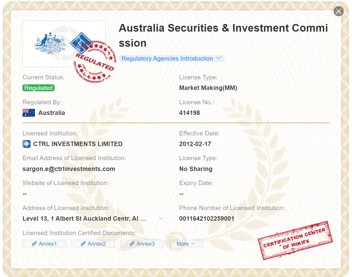 regulation regulation