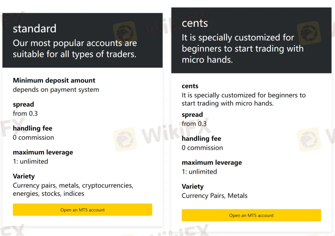 account-types