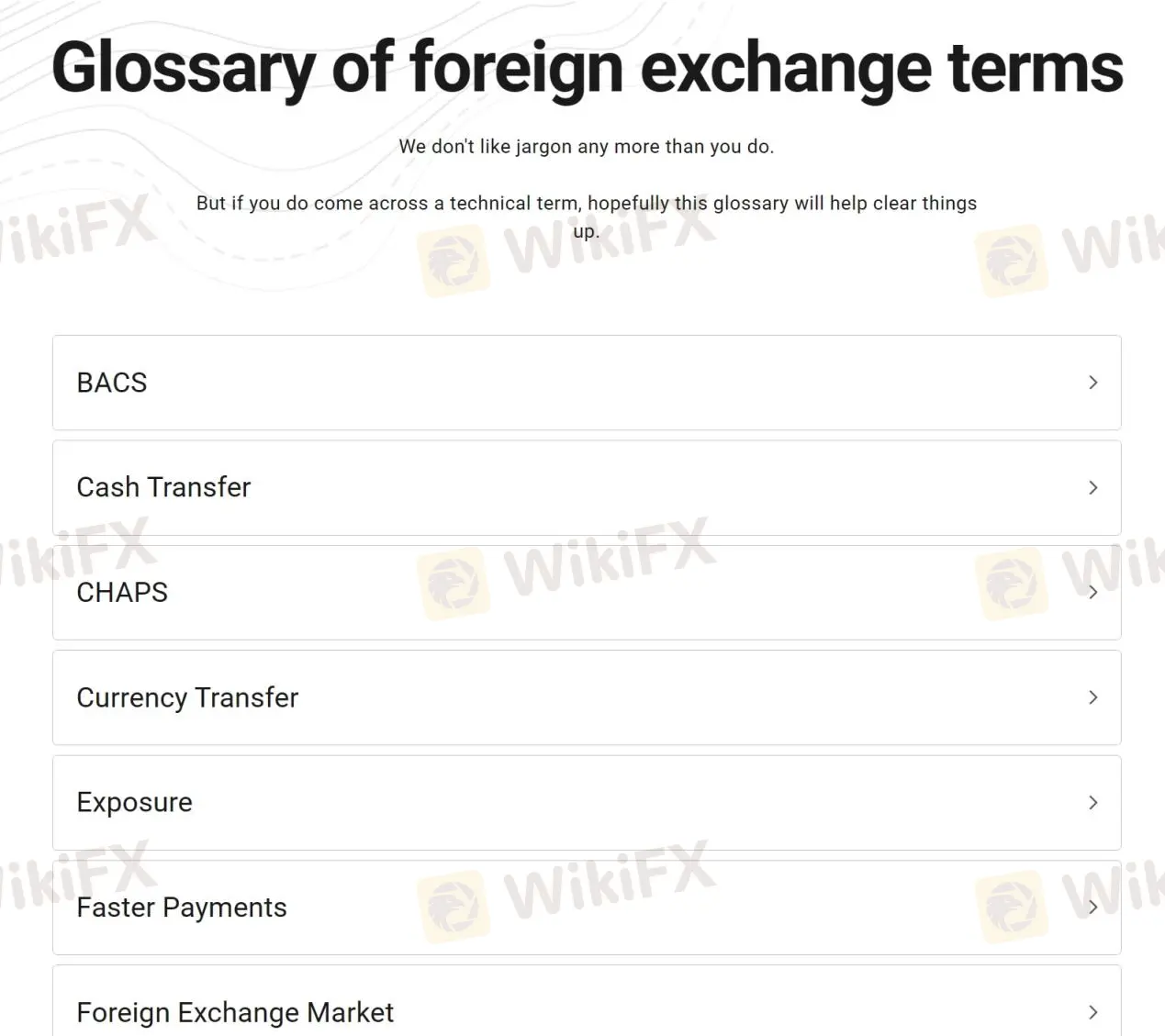 glossary