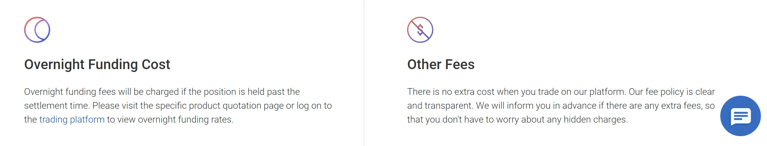 non-trading-fee non-trading-fee