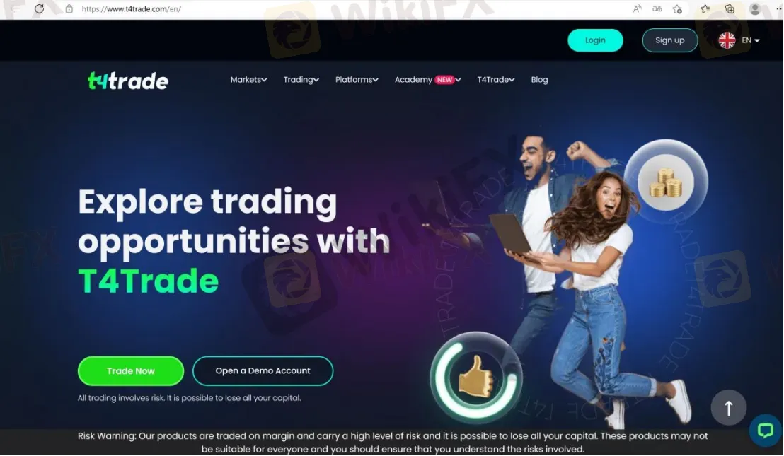 home page