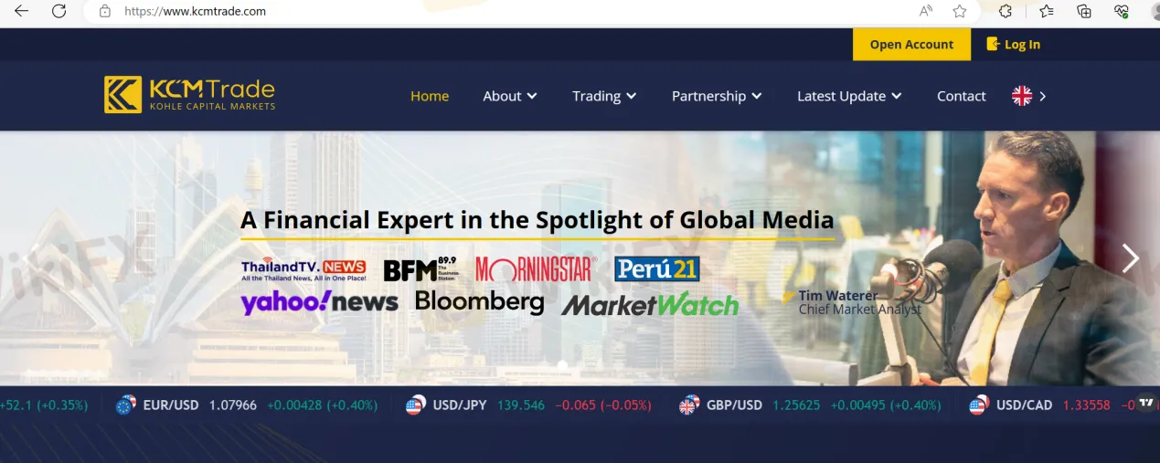 KCM's homepage