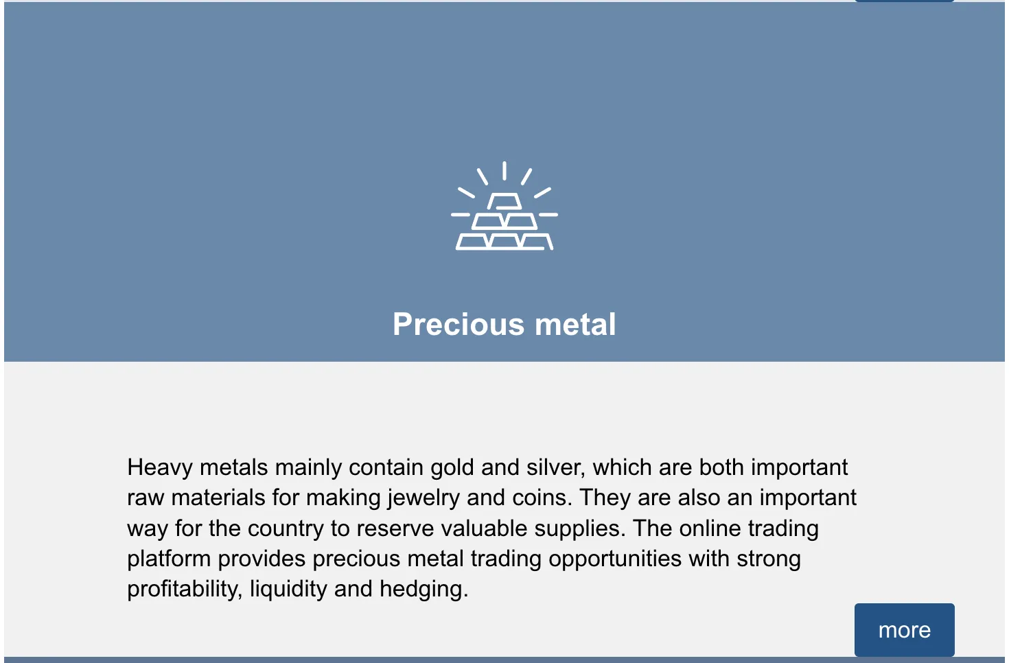 precious metals precious metals