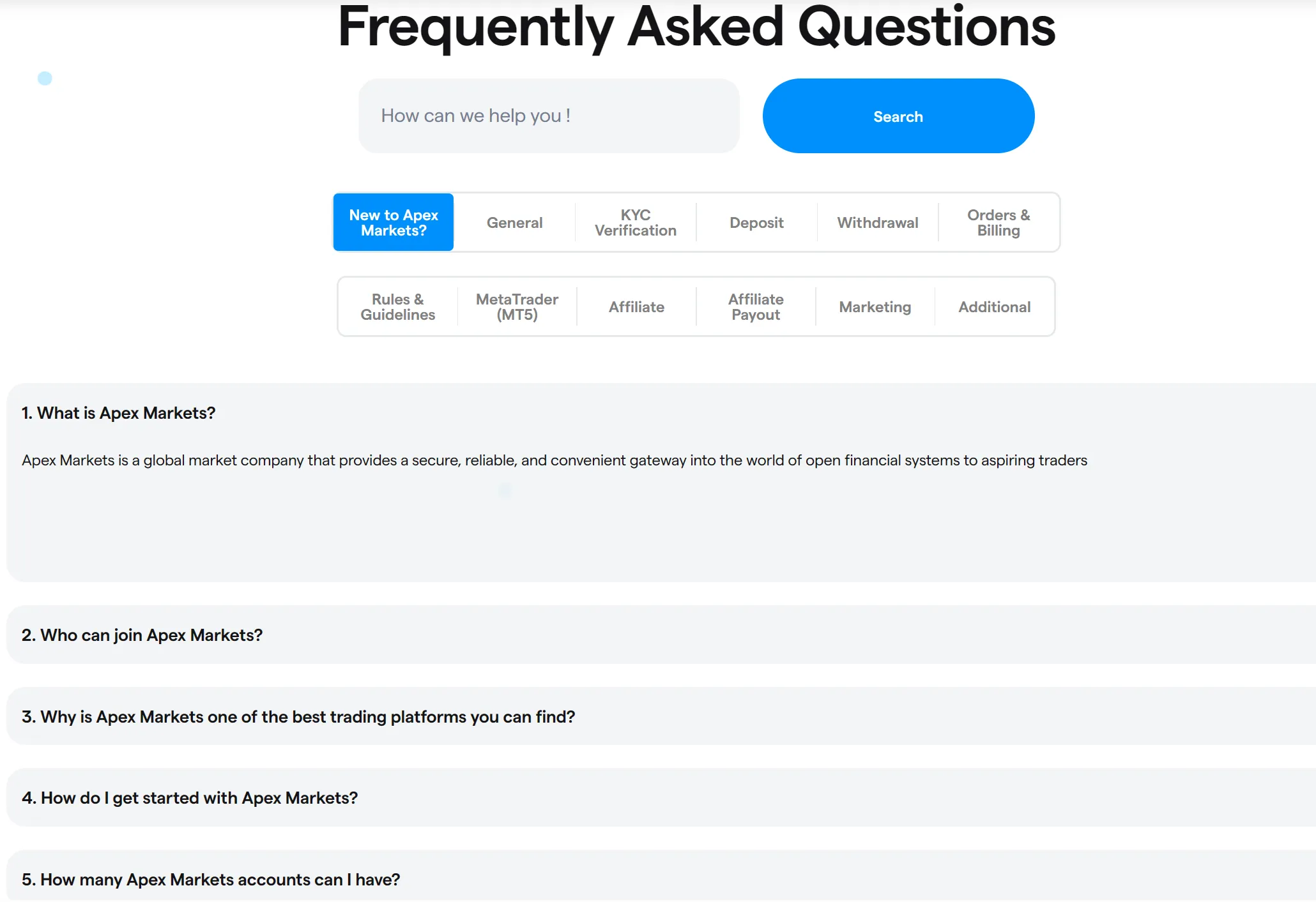 FAQ