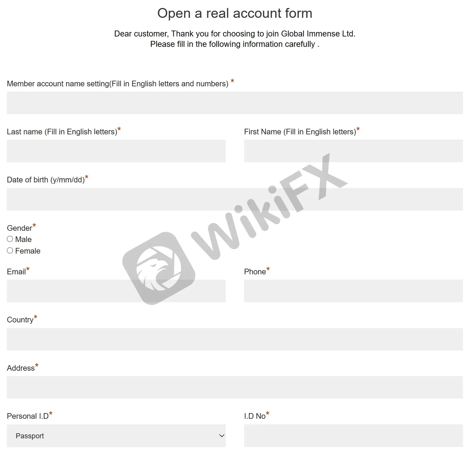 open a real account open a real account